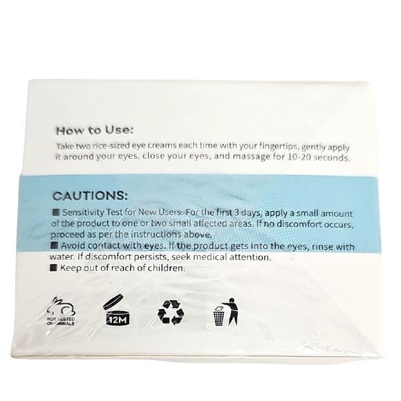 Syabo Anti-Wrinkle Eye Cream - White and Blue Wrinkle Defense Firming (NIB) - Picture 4 of 5